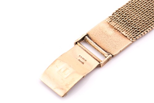 Lot 382 - A gentleman's 9 carat gold Tissot Automatic...