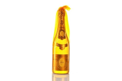 Lot 455 - A boxed bottle of 1995 Cristal Louis Roederer...