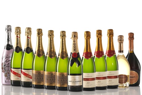 Lot 426 - Twelve bottles of assorted Champagne, to...