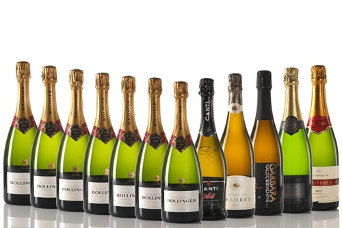 Lot 456 - Seven bottles of Bollinger Champagne, together...