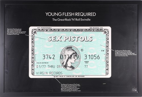 Lot 71 - The Sex Pistols: an original promotional...