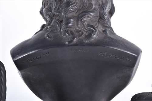 Lot 272 - A late 19th century Wedgwood black basalt...