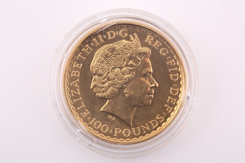 Lot 418 - Queen Elizabeth II; a 2012 gold 1oz Britannia,...
