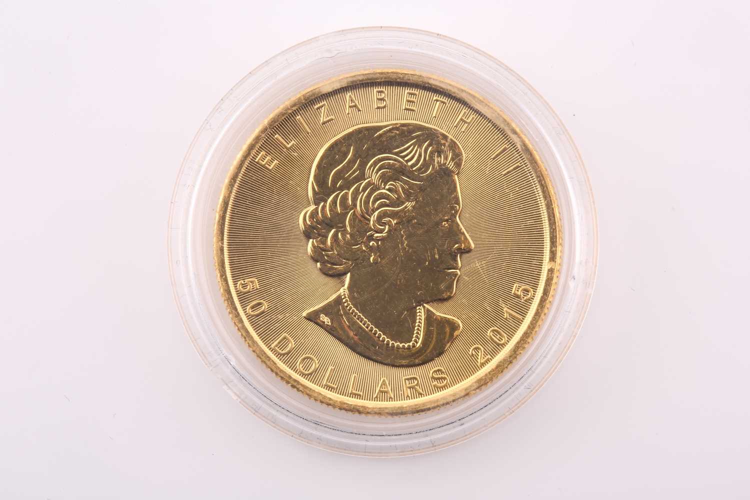 Lot 415 - Queen Elizabeth II; a 2015 gold 1oz Canada, 50...