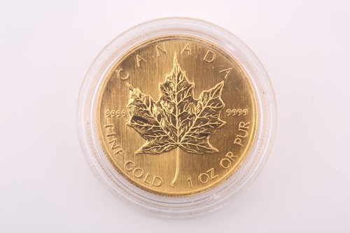 Lot 416 - Queen Elizabeth II; a 2008 gold 1oz Canada, 50...