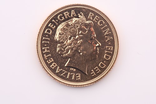 Lot 400 - An Elizabeth II sovereign, dated 2009.