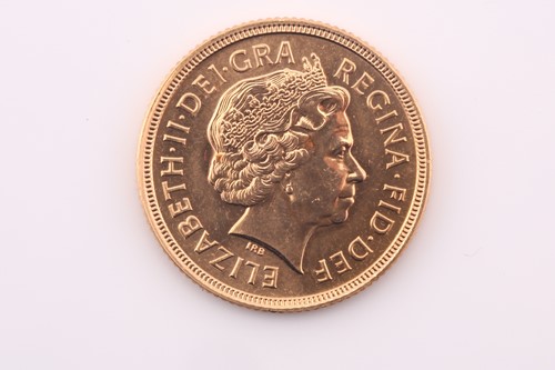 Lot 409 - An Elizabeth II sovereign, dated 2000.