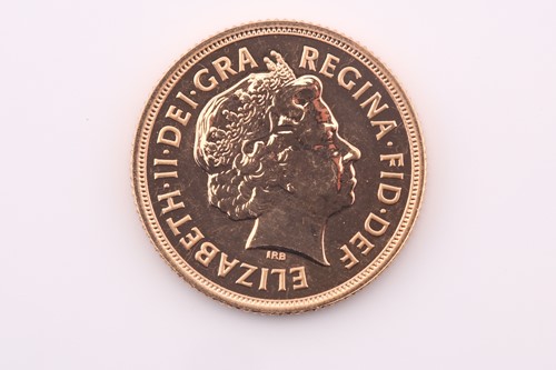 Lot 402 - An Elizabeth II sovereign, dated 2015.