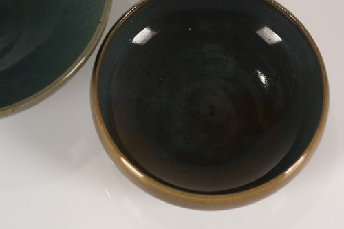 Lot 162 - A Chinese Jun ware bowl, the interior with a...