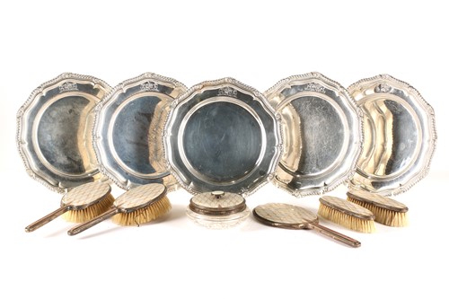Lot 555 - A matched set of five 18th century style...