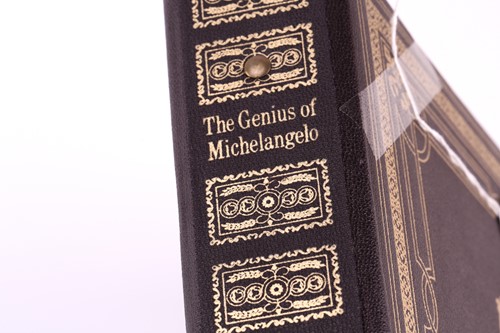 Lot 583 - "The Genius of Michaelangelo" A presentation...