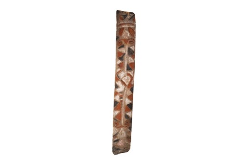 Lot 76 - A large Asmat board, Papua, 20th century, of...