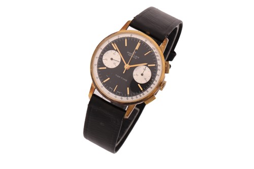 Lot 521 - A 1960's Breitling Top time chronograph with a...