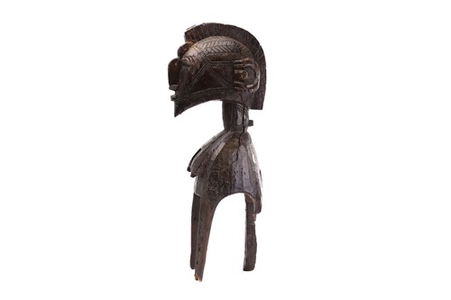 Lot 157 - A Baga shoulder mask, D'mba/Yamba (Nimba),...