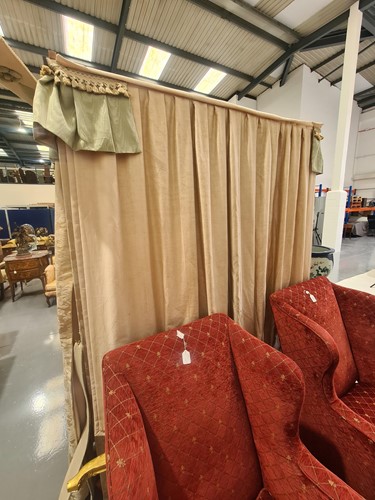 Lot 272 - A Heppelwhite style mahogany four-poster bed,...