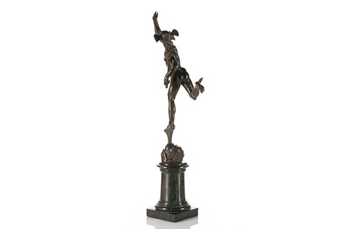 Lot 351 - A large late 19th-century patinated bronze...