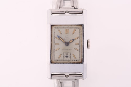 Lot 517 - A 1934 Omega tank in steel with a rectangle...