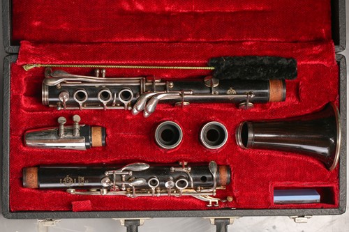 Lot 448 - A French 'Selmer Series 10 S' clarinet, the...