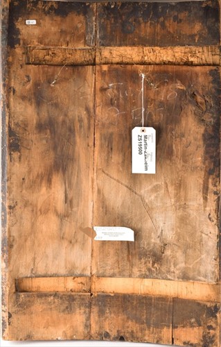 Lot 285 - A large 17th century Russian icon depicting...