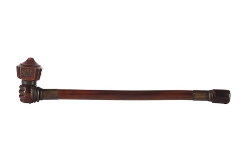 Lot 166 - A Chinese opium pipe, late Qing - early 20th...