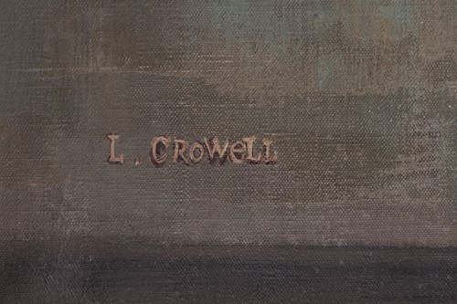 Lot 41 - Lucius Crowell (1911-1998) American, 'Market...