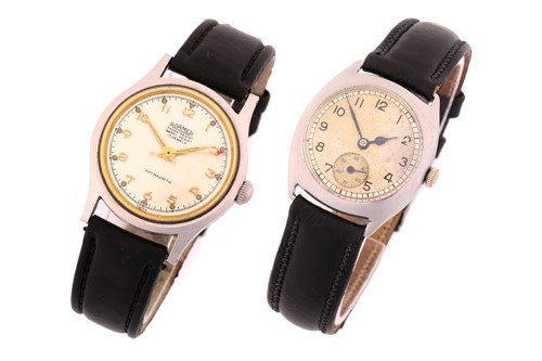 Lot 509 - A lot consisting of Roamer wristwatch, and...