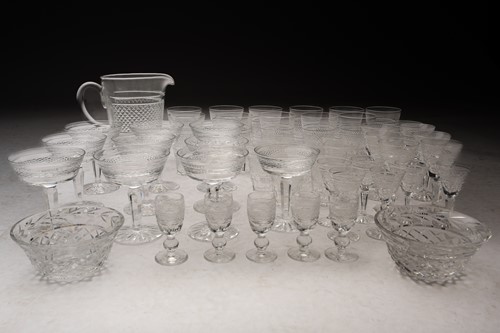 Lot 510 - A suite of Waterford crystal glass,...