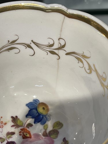 Lot 497 - An H&R Daniel porcelain teaset, comprising...