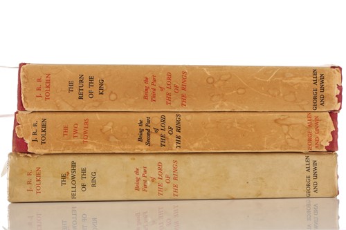 Lot 414 - Tolkein, J.R.R. Lord of the Rings Trilogy The...
