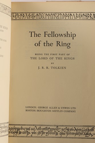 Lot 414 - Tolkein, J.R.R. Lord of the Rings Trilogy The...