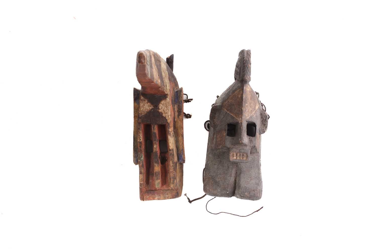 Lot 93 - A Dogon zoomorphic mask, Mali, in the form of...