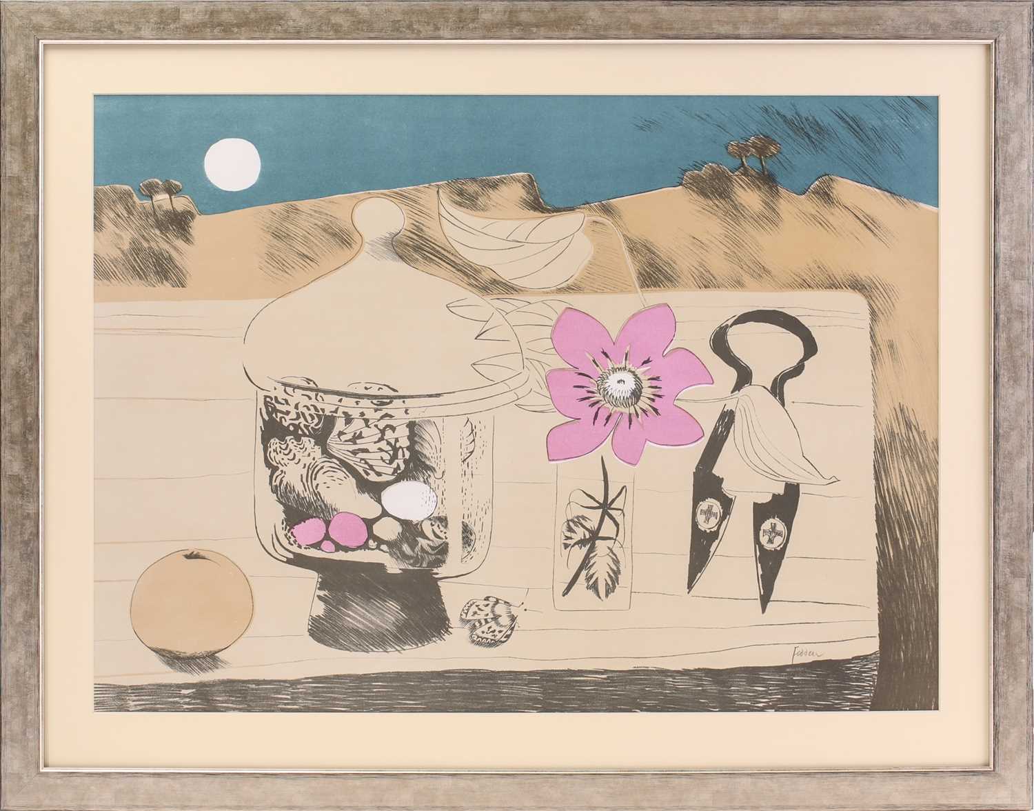 Lot 98 - Mary Fedden (1915-2012), 'Pot of Shells',...
