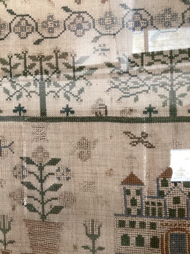 Lot 546 - Two 19th century samplers, one by Elizabeth...