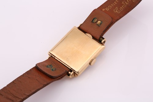 Lot 388 - A Tiffany and Co. wristwatch with a Longines...