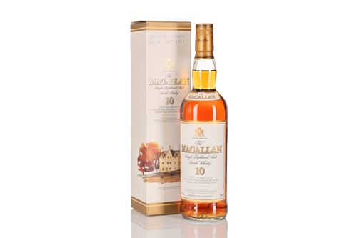 Lot 424A - The Macallan Single Highland Malt Whisky, 10...