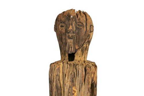 Lot 51 - A Bongo figure, Sudan, the apotropaic figure...