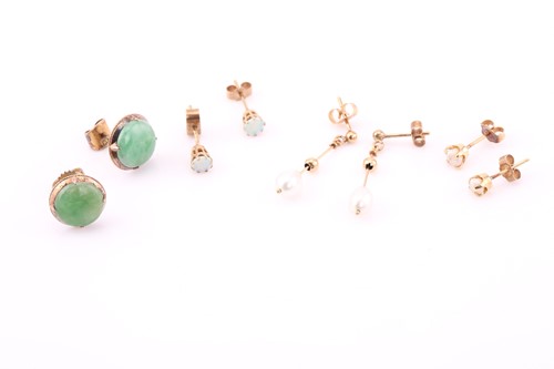 Lot 164 - A lot consisting of four pairs of earrings....