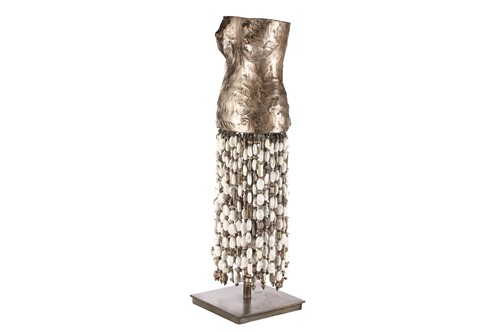 Lot 468 - Stacey Jacobson (Current) silvered cast bronze...