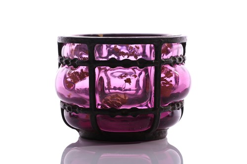 Lot 522 - A Daum Nancy, Louis Marjorelle art amethyst...