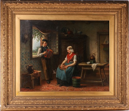 Lot 63 - Jan Jacobus Matthijs Damschröder (1825-1905)...