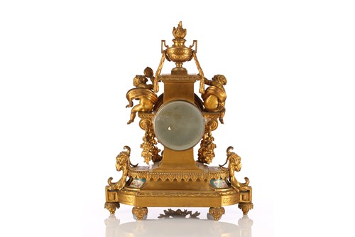 Lot 425 - A late 19th century Samuel Marti et Cie 8-day...