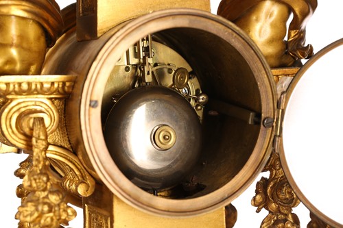 Lot 425 - A late 19th century Samuel Marti et Cie 8-day...