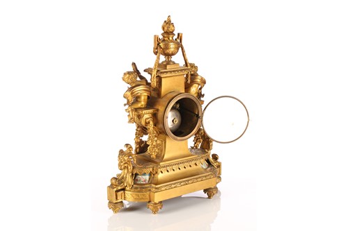 Lot 425 - A late 19th century Samuel Marti et Cie 8-day...