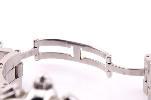 Lot 474 - A Cartier Roadster XL chronograph 2618 on...