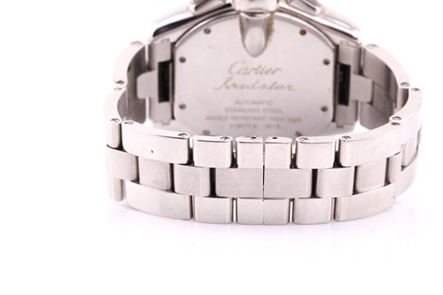 Lot 474 - A Cartier Roadster XL chronograph 2618 on...