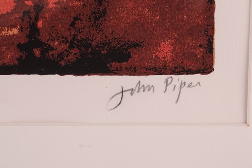 Lot 146 - John Piper CH (1903-1992) ‘Façade’, 1987,...