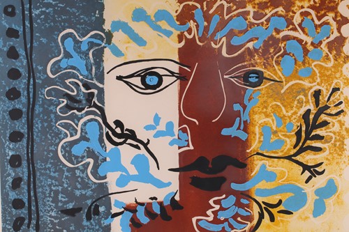 Lot 103 - John Piper CH (1903-1992), ‘Foliate Head,...