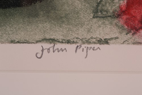 Lot 117 - John Piper CH (1903-1992), ‘Late Summer...