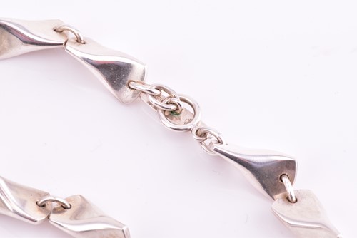 Lot 12 - Georg Jensen - a necklace and matching...