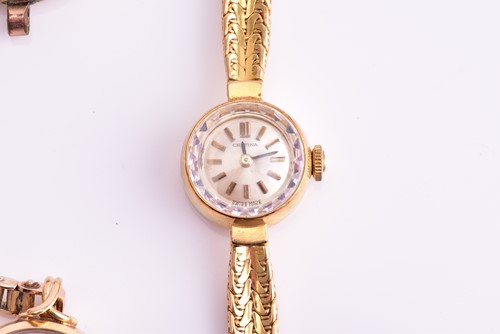 Lot 468 - A collection of watches comprising a lady's...
